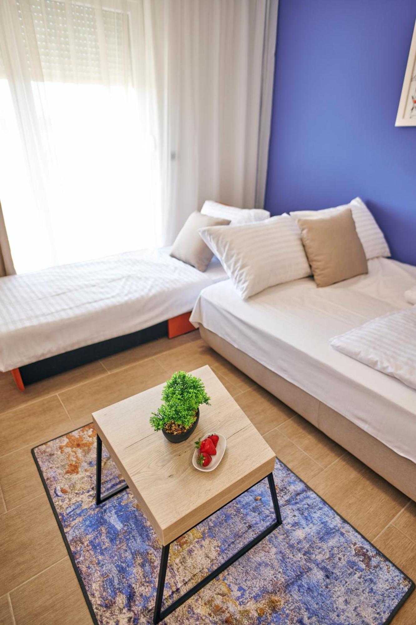 Apartment mit 1 Schlafzimmer, Balkon und Meerblick